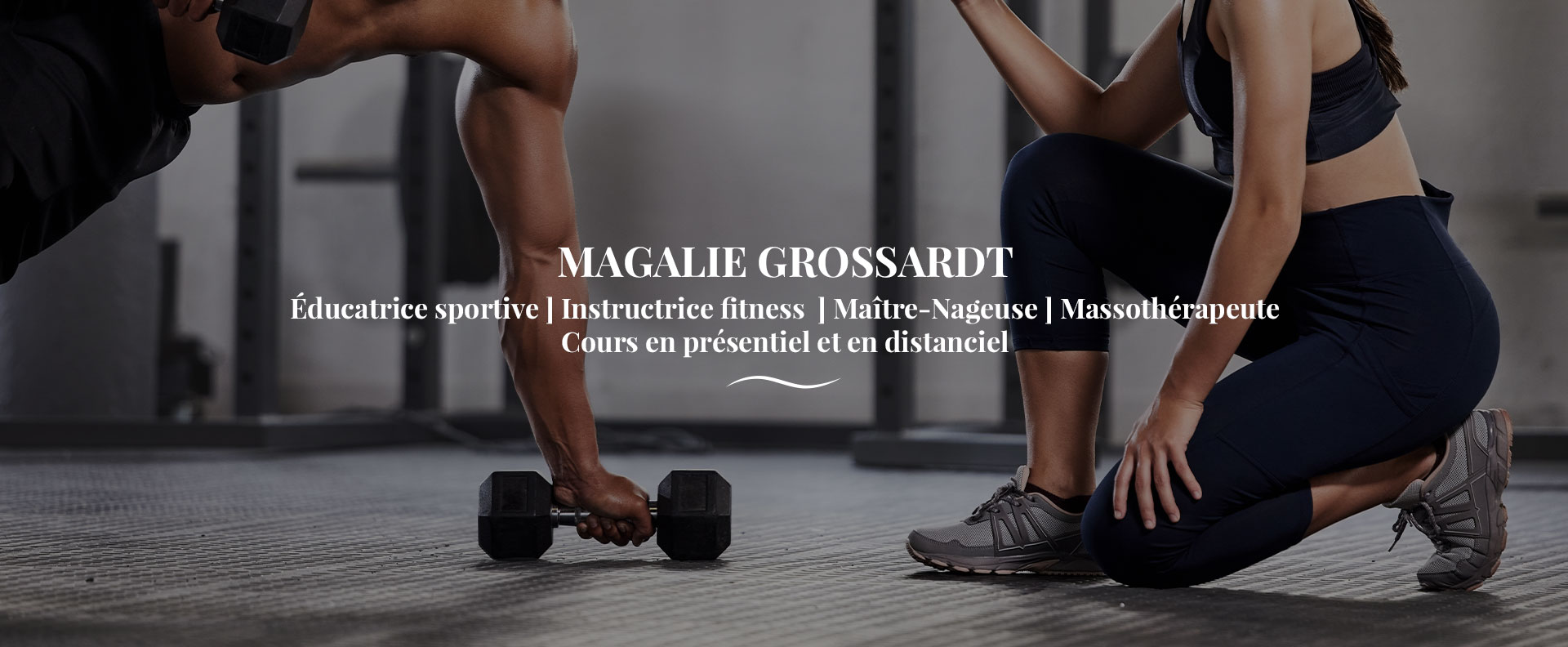 Coach sportif qui anime un coaching individuel à Montpellier